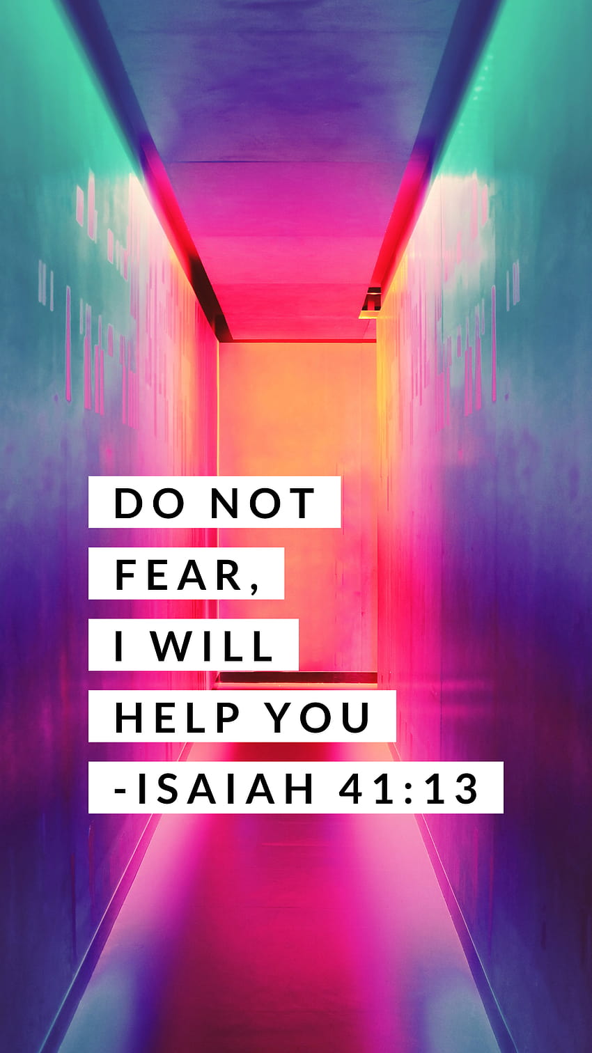 Przypnij do Izajasza 41:10 Tapeta na telefon HD