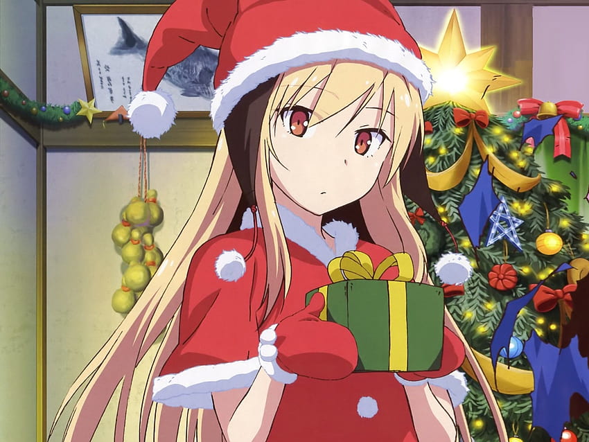 Santa Girl, Sakurasou No Pet Na Kanojo, Navidad, la niña mascota de sakurasou fondo de pantalla