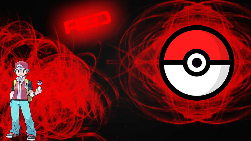 Pokemon Trainer Red by ComettTail HD wallpaper