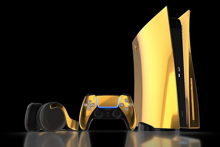 O PlayStation 5 da Sony acaba de receber uma atualização Luxe 2 Gold papel de parede HD
