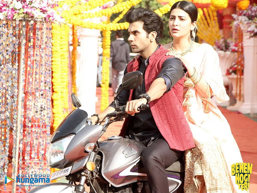 Behen Hogi Teri 2017, shruti haasan and rajkummar rao HD wallpaper | Pxfuel