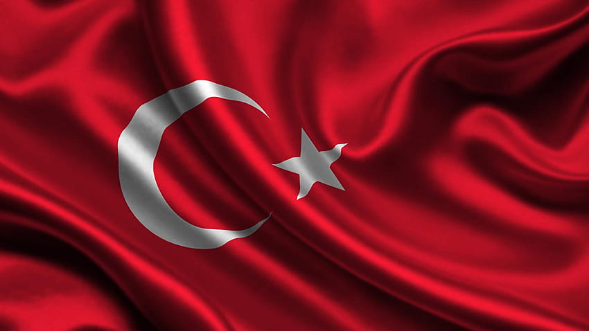 Drapeau de la Turquie 1366x768, drapeau de la Turquie Fond d'écran HD