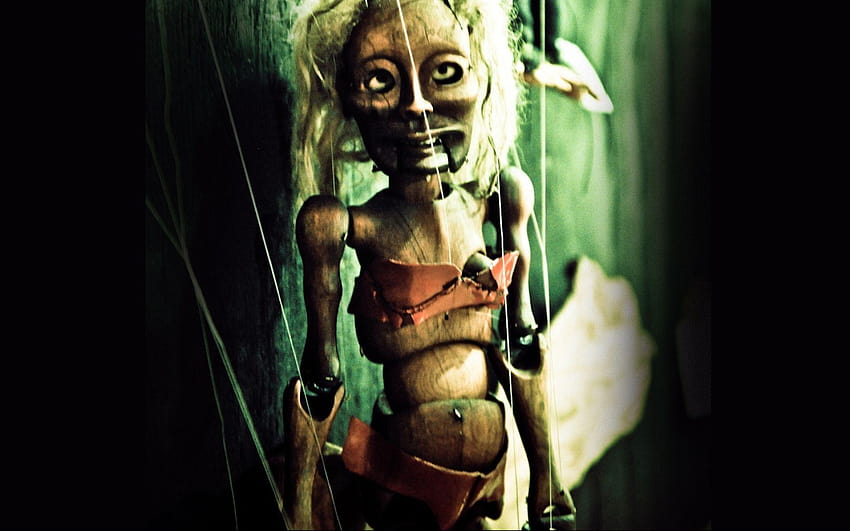 Dark horror macabre gothic puppet art HD wallpaper