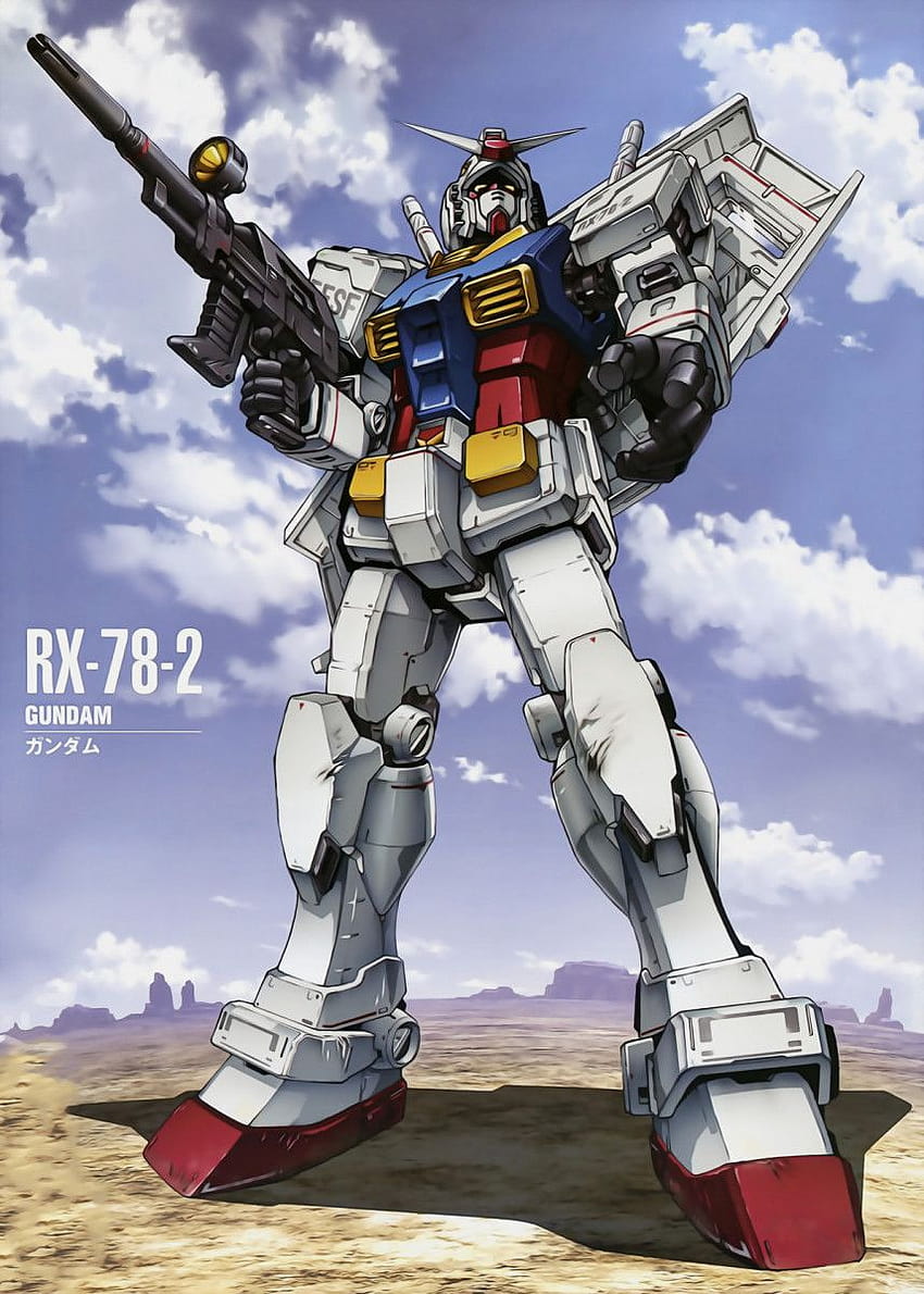 RX78 2 GUNDAM' Poster by AnimeFreak studio HD phone wallpaper