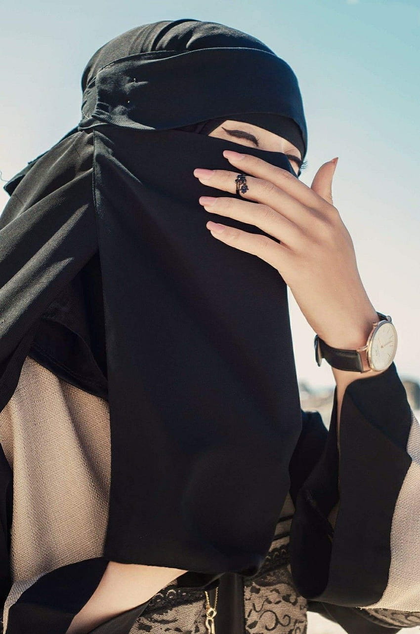 Niqab น่ารัก ความงามของ Niqab วอลล์เปเปอร์โทรศัพท์ HD