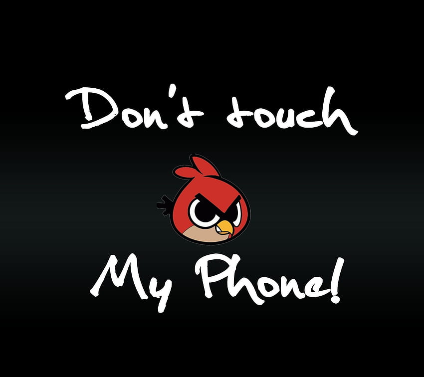 8 Dont Touch, stop looking at my screen HD wallpaper