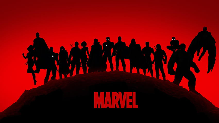 Logo Marvel, logo des studios Marvel Fond d'écran HD