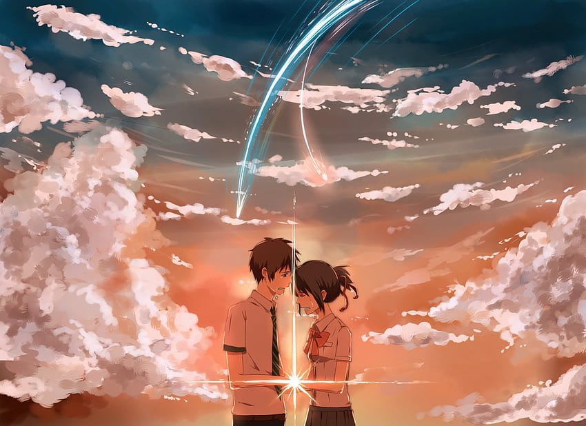 Wallpaper Laptop Anime Kimi No Nawa Free Download MyWeb