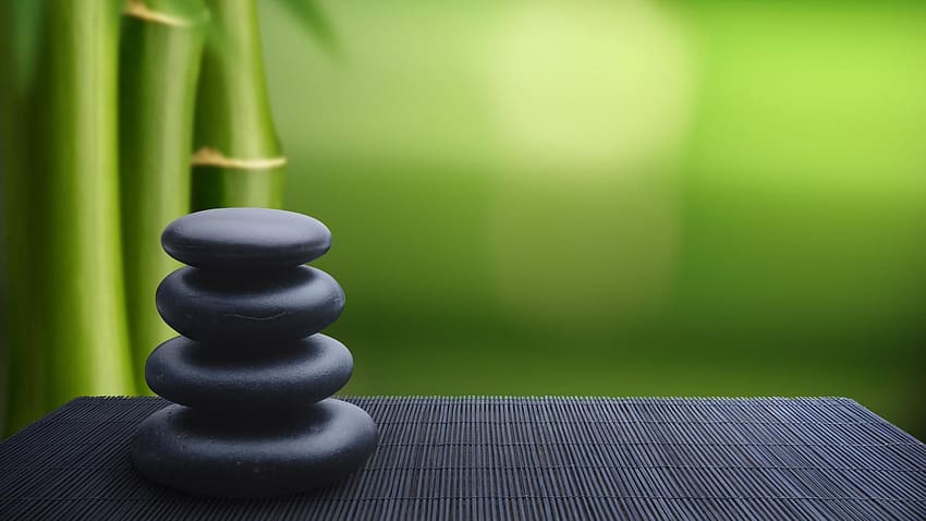 zen, spa, keseimbangan batu, bambu, pijat Wallpaper HD
