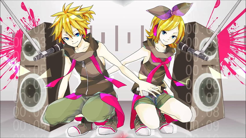 Vocaloid Ren Kagamine and Lin Kagamine, boom boom boy HD wallpaper
