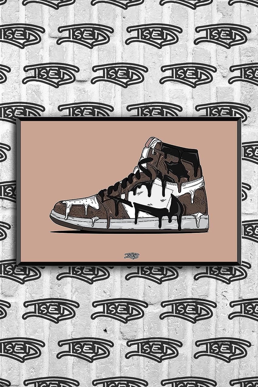 Nike Travis Scott, damlayan ayakkabılar HD telefon duvar kağıdı