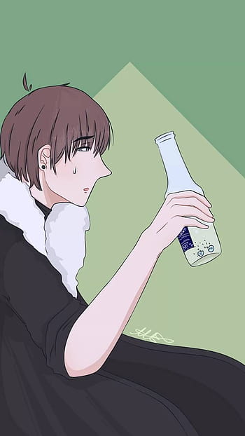anime characters drinking monster on X: 