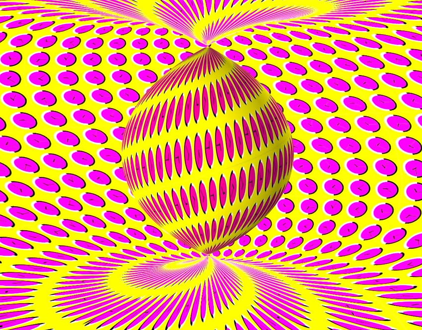 Optical Illusion, rainbow illusions HD wallpaper