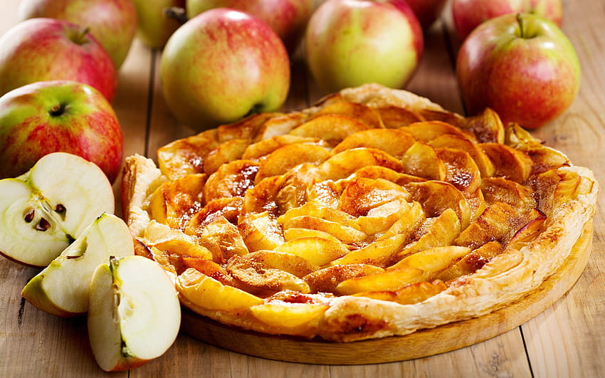 Pie Apples Food Pastry 2880x1800, apple pie HD wallpaper