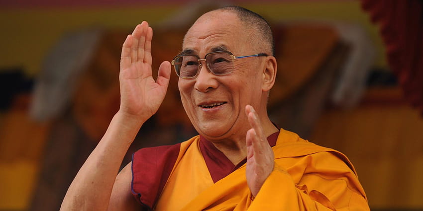 Далай Лама с високо качество, 14-ти далай лама HD тапет