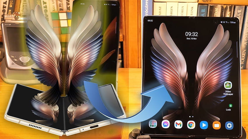Samsung Special Edition Live to Galaxy Z Fold 2 HD wallpaper