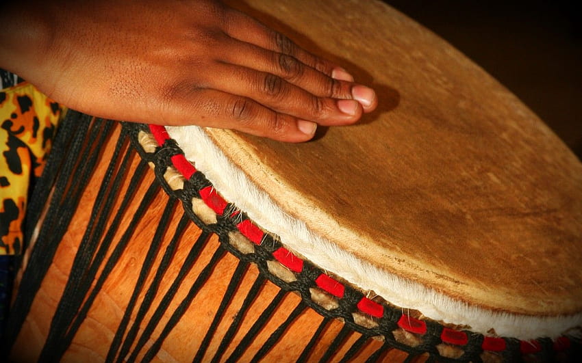 The Heart is a Drum Machine: Drumming as Therapy, african instruments