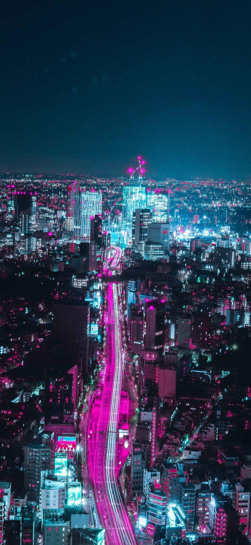 Iphone X Japan, aesthetic japanese nightlife HD phone wallpaper