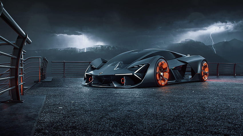Lamborghini Terzo Millennio Digital Art 2019, Cars Sfondo HD