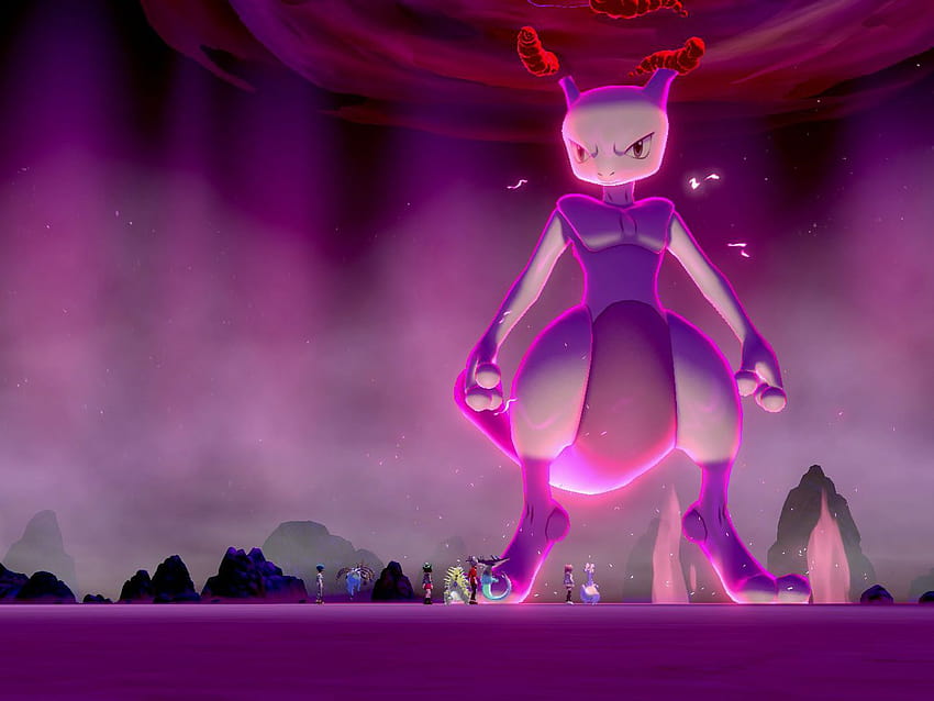 Pokémon Kılıcı ve Kalkanı Mewtwo baskını gelmiş geçmiş en zor savaş, mewtwo ball HD duvar kağıdı