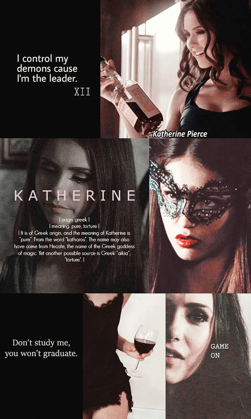 Diários de um Vampiro Frases - Katherine ❤ - Wattpad