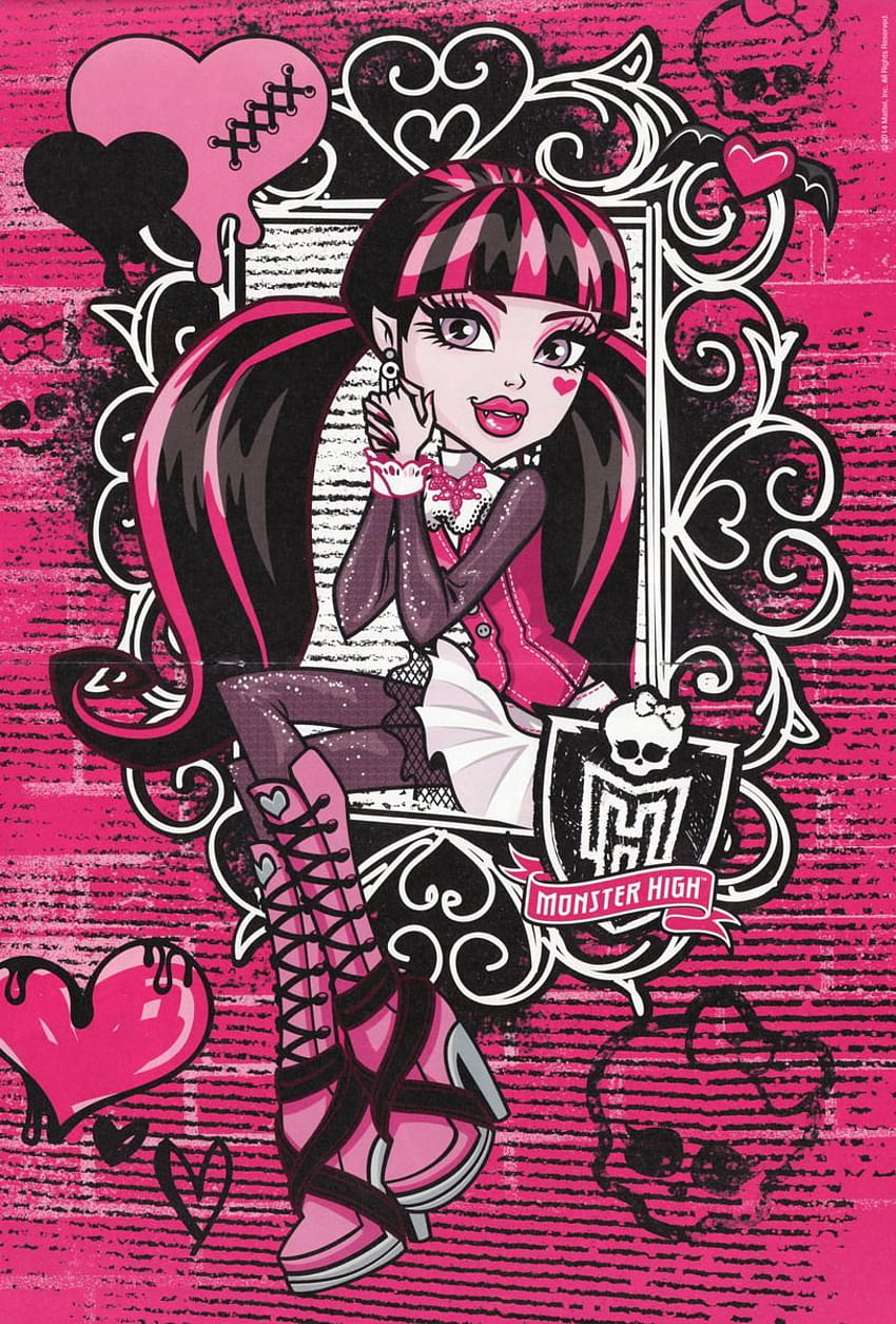 Monster High oleh Airi, estetika monster tinggi wallpaper ponsel HD