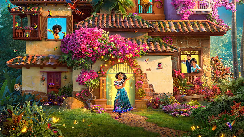 Encanto, 2021 Filme, Disney, Animation, Mirabel Madrigal, Filme HD-Hintergrundbild