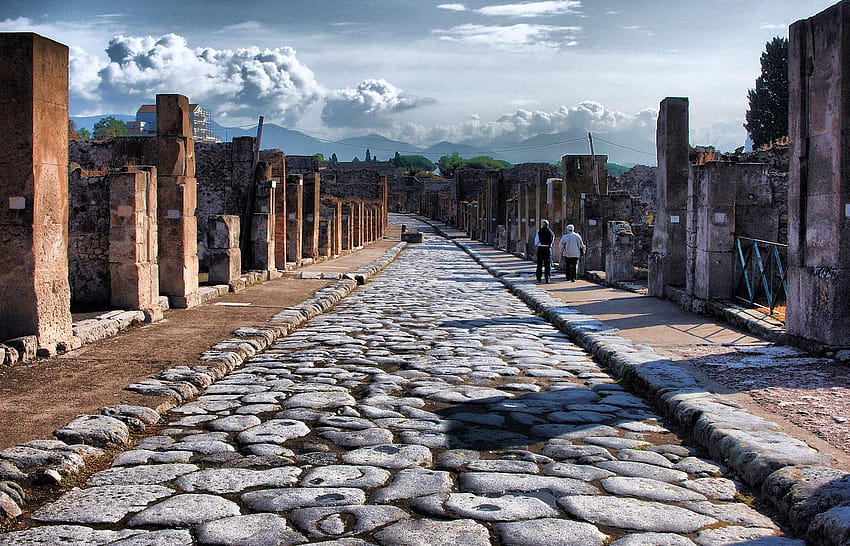 Pompeii ruins HD wallpaper