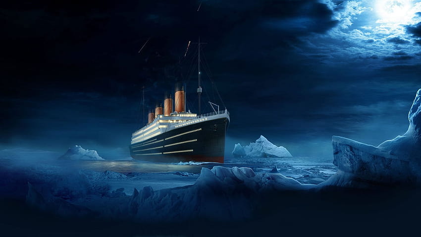 タイタニック 100年以上闇に眠る難破船、タイタニック号 高画質の壁紙