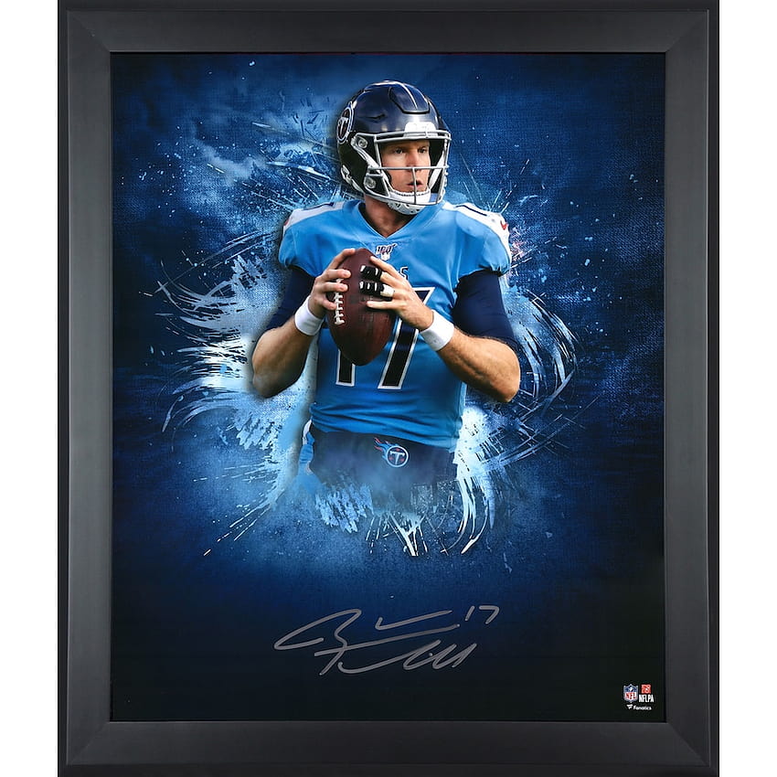 Ryan Tannehill Tennessee Titans Framed Autographed 20 HD phone wallpaper