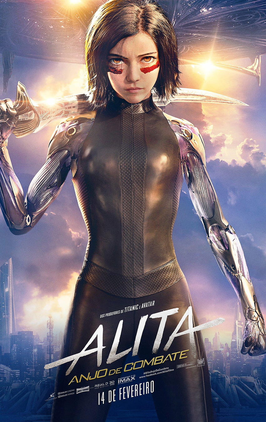 Alita: Battle Angel, Handy für Hollywood-Filme HD-Handy-Hintergrundbild