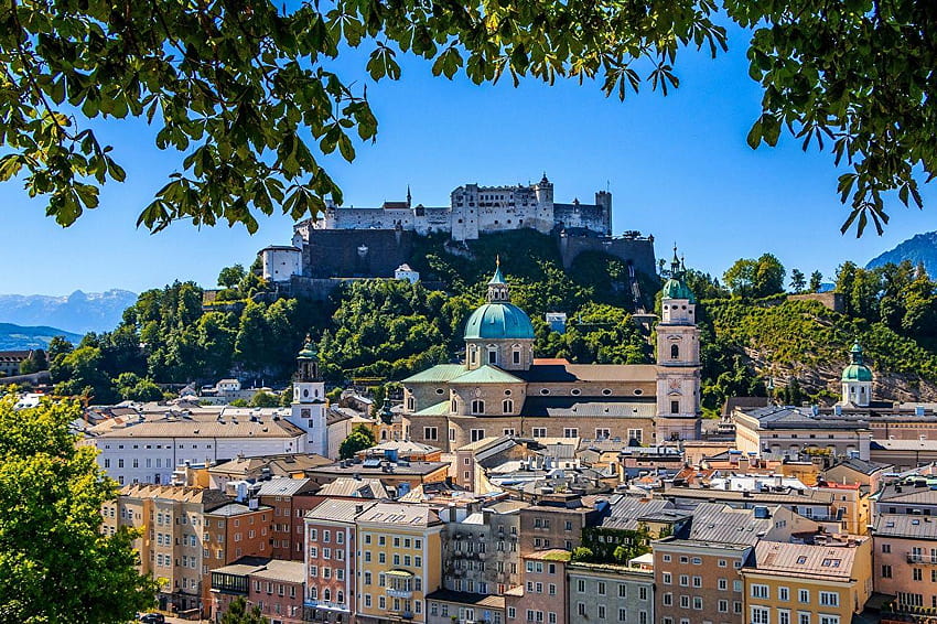 Salzburg Austria Fortification Hohensalzburg Castle HD wallpaper