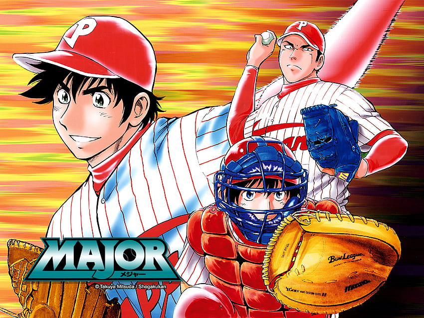 de Major Anime, béisbol de anime fondo de pantalla