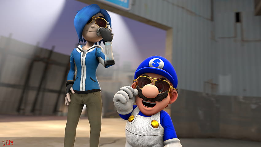 SMG4 and Tari with some gamer, drip mario HD wallpaper | Pxfuel