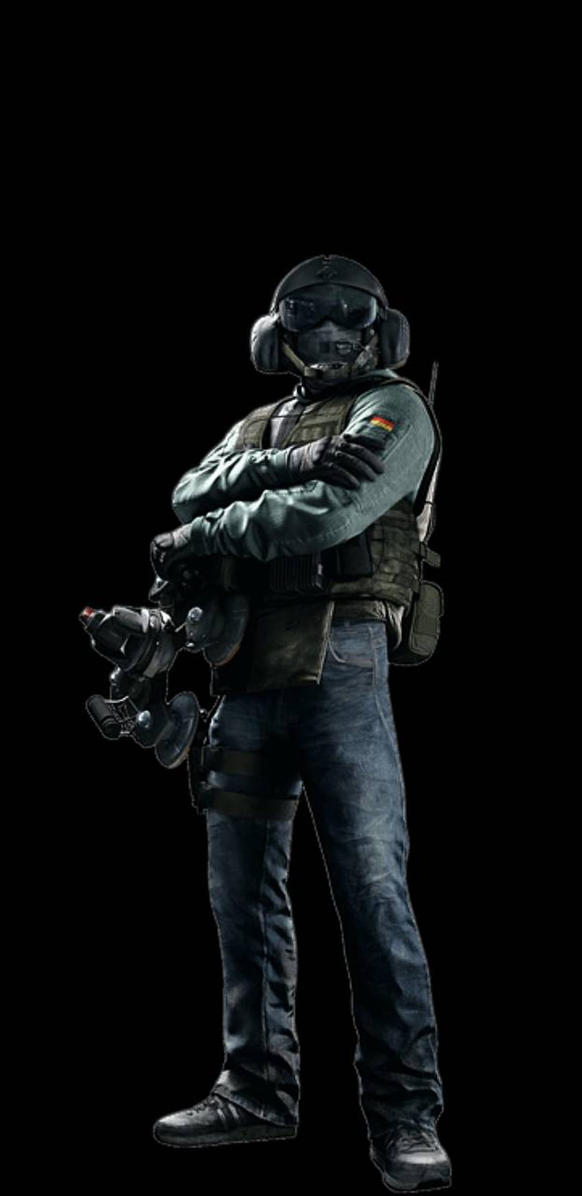 Jager r6 by Y0SH1zzzz, rainbow six siege jager HD phone wallpaper