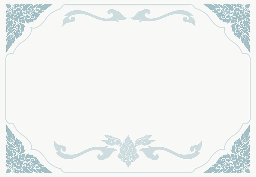 Plantilla de certificado azul y blanco PNG fondo de pantalla