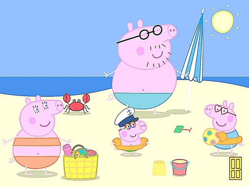 Peppa Pig 5 Items Backgrounds, george pig HD wallpaper
