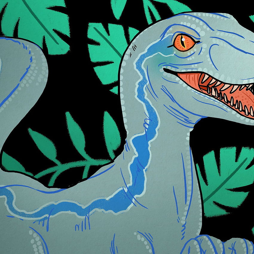 Blue the Raptor ist der wahre Held von 'Jurassic World: Fallen, Baby Indoraptor HD-Handy-Hintergrundbild