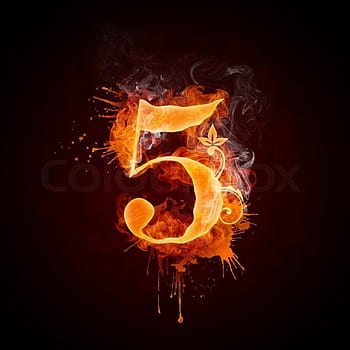 5 number HD wallpapers  Pxfuel