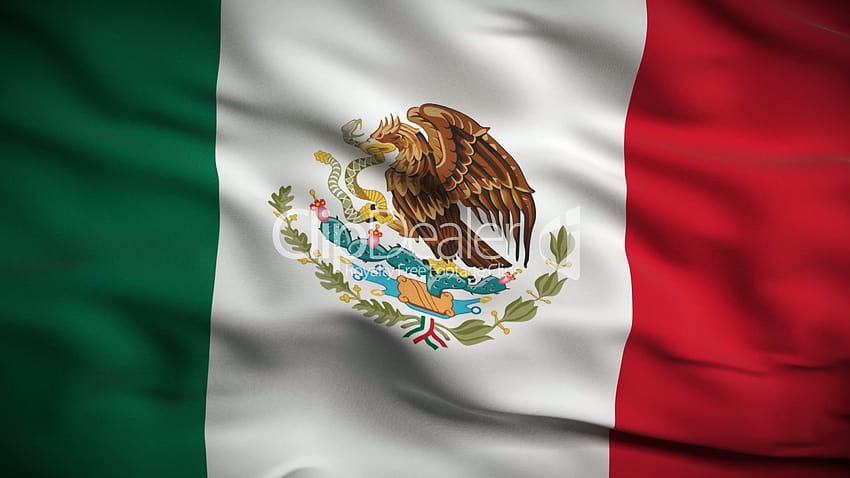 3D mexikanische Flagge, Mexiko-Flagge HD-Hintergrundbild