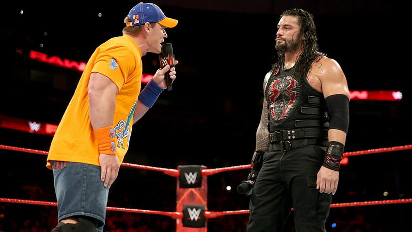 WWE ノー マーシーへの道: ジョン シナ vs. ローマン レインズ、ローマン レインズ、ジョン シナ 高画質の壁紙