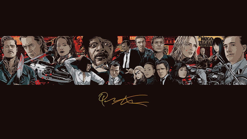 Quentin Tarantino 2018 fondo de pantalla