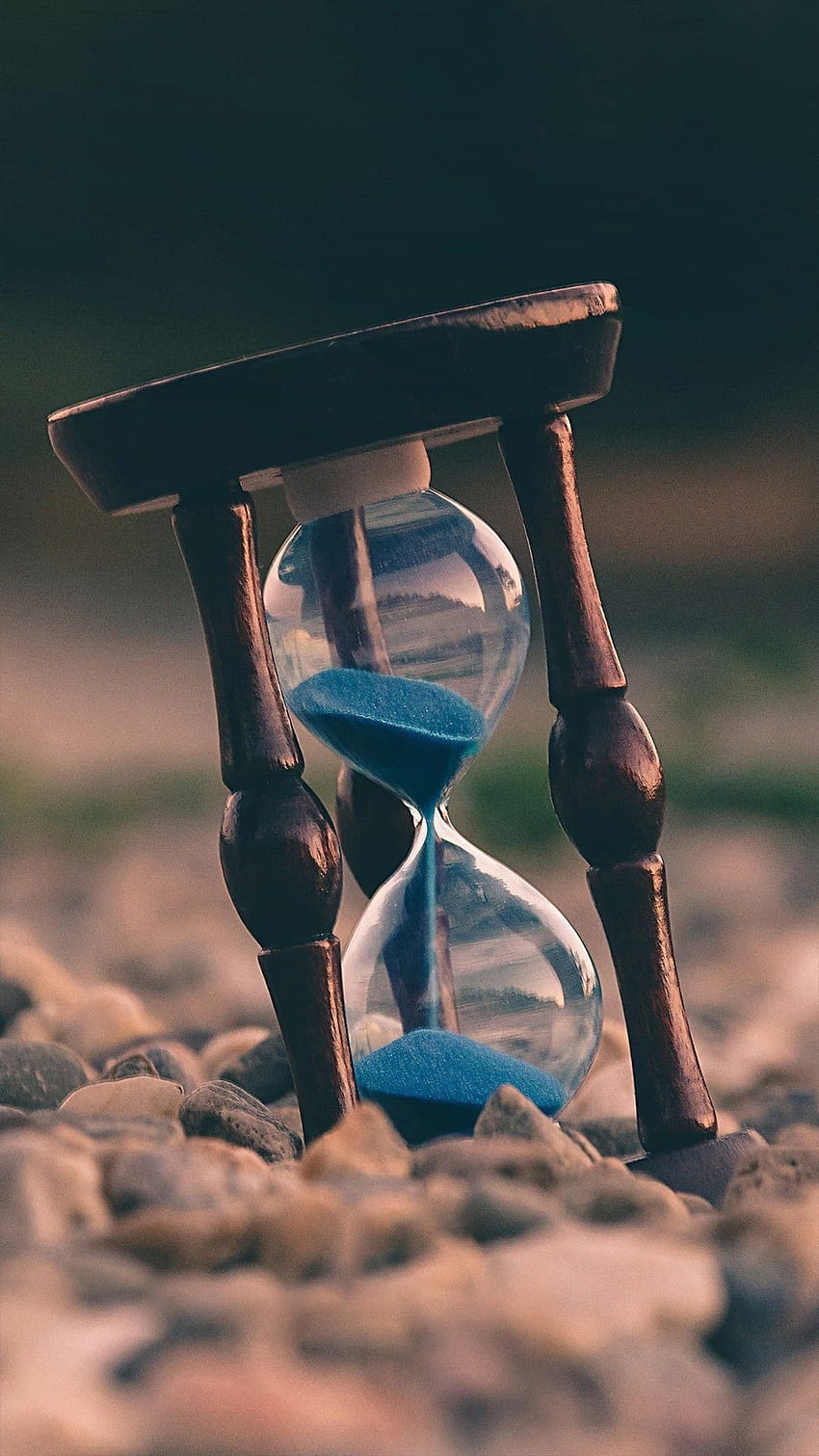 Old sand clock backgrounds HD phone wallpaper