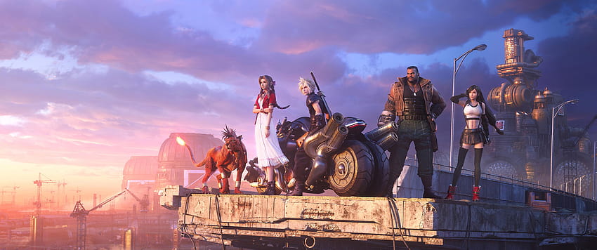 Final Fantasy VII Yeniden Yapımı [3440x1440] : HD duvar kağıdı