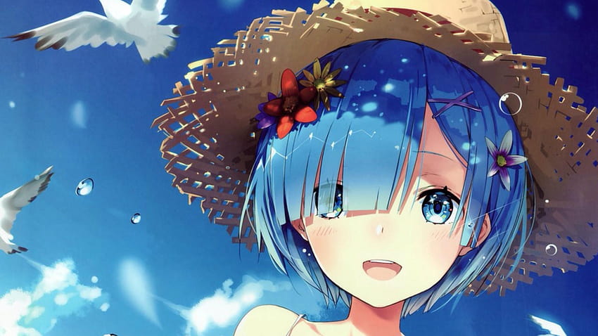 Rem, rezero anime Wallpaper HD