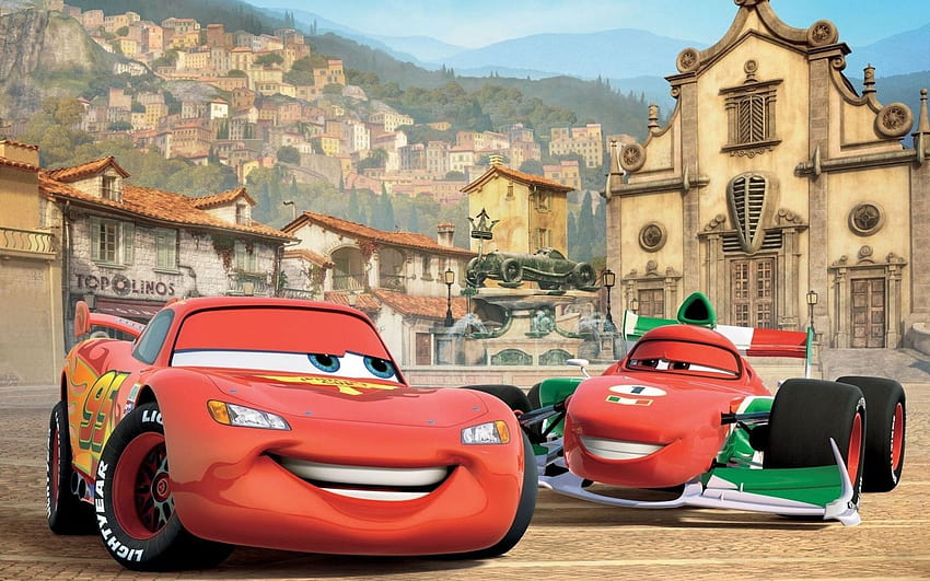 Disney Cars Lightning McQueen, pob HD-Hintergrundbild