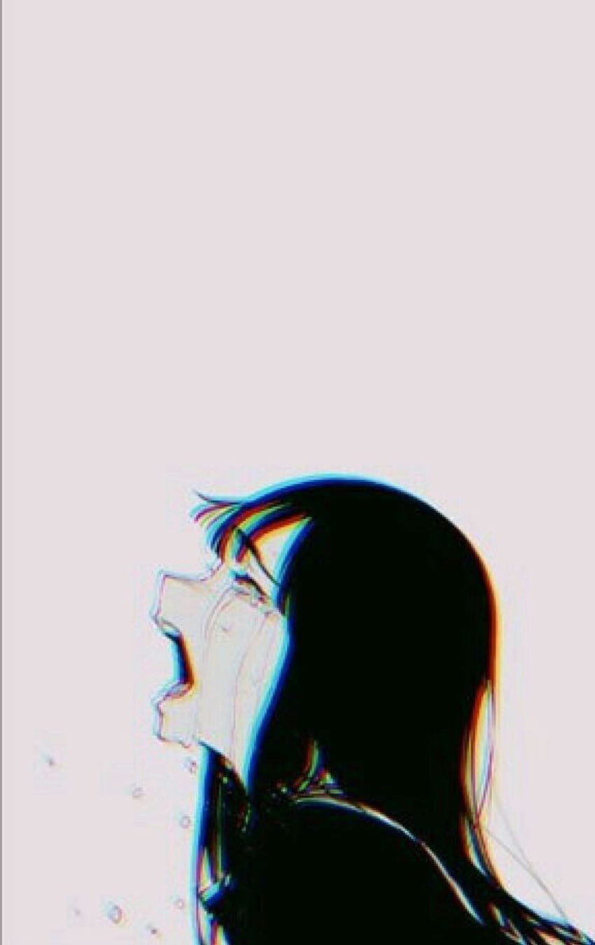 Iphone Sad Anime Girl, anime girls sad HD phone wallpaper | Pxfuel