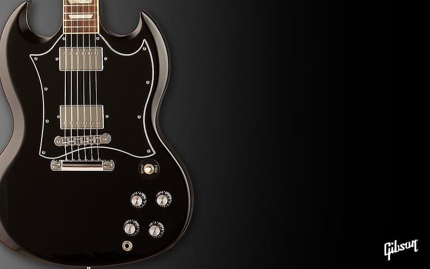 4 Gibson SG, epiphone les paul black HD wallpaper