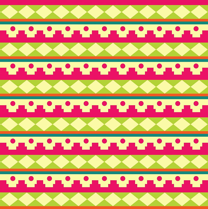 Tribal Pattern Backgrounds Stock, pink aztec print background HD phone wallpaper