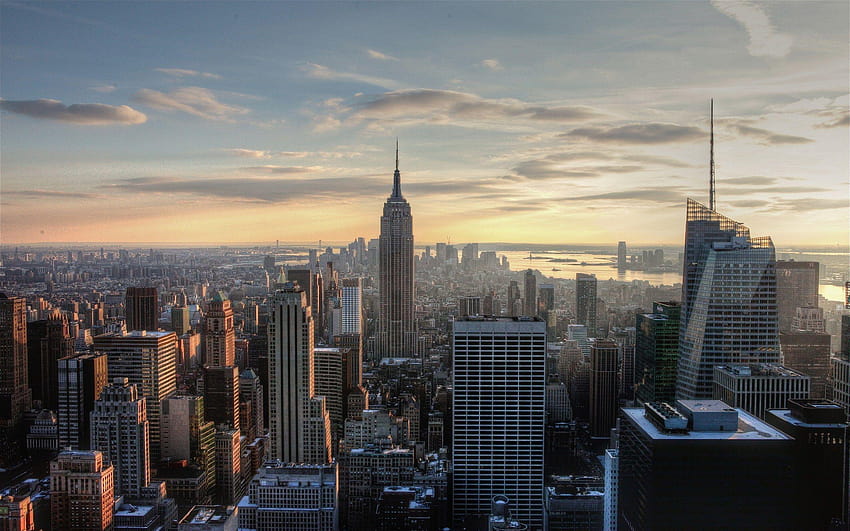 Groupe d'arrière-plans de la ville de New York, arrière-plan nyc Fond d'écran HD